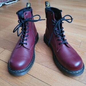 Dr Martens 1460Y Red Boots